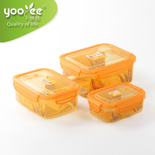 豐盛長方形保鮮盒三套裝