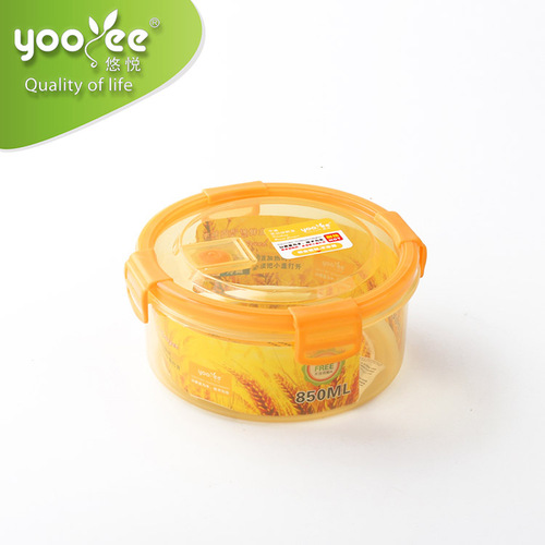 豐盛圓形中號保鮮盒（850ml）