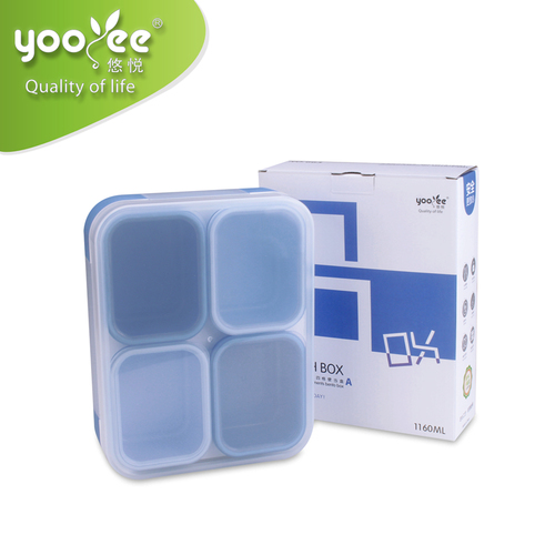 悠悅隨心活動(dòng)四格便當(dāng)盒A(1160ml）