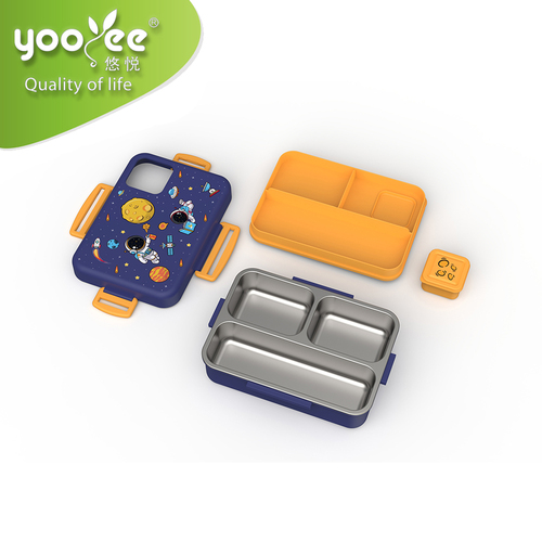 悠悅星海三格便當(dāng)盒（1540ml）